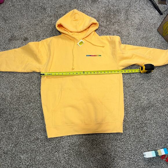 BROCKHAMPTON Men's Iridescence Couch Hoodie Size L In Yellow - Picture 3 of 6